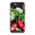 Дизайнерский пластиковый чехол для Iphone 14 Plus Овощи
