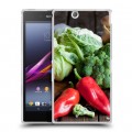 Дизайнерский пластиковый чехол для Sony Xperia Z Ultra  Овощи