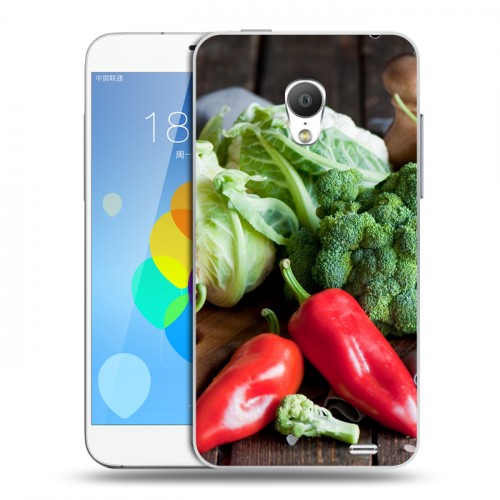 Дизайнерский силиконовый чехол для  Meizu MX3 Овощи