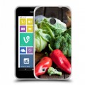 Дизайнерский пластиковый чехол для Nokia Lumia 530 Овощи