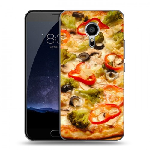Дизайнерский силиконовый чехол для Meizu Pro 5 Пицца