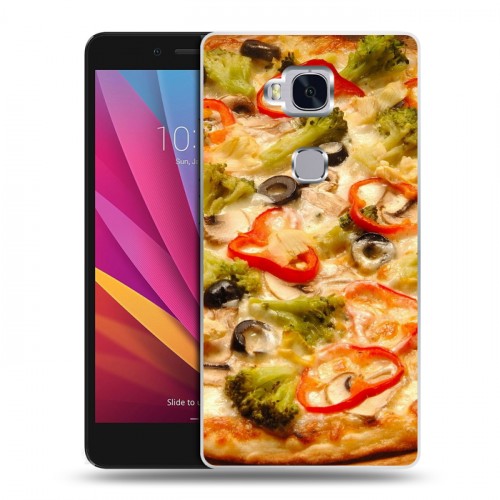 Дизайнерский силиконовый чехол для Huawei Honor 5X Пицца
