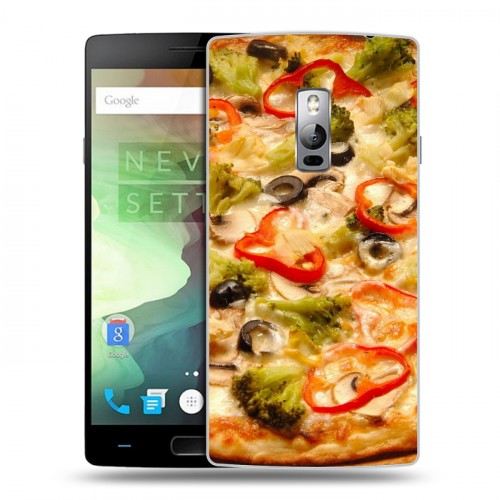 Дизайнерский пластиковый чехол для OnePlus 2 Пицца