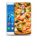 Дизайнерский пластиковый чехол для Huawei Nova Plus Пицца