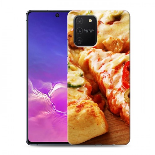 Дизайнерский пластиковый чехол для Samsung Galaxy S10 Lite Пицца