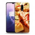 Дизайнерский пластиковый чехол для OnePlus 7 Пицца