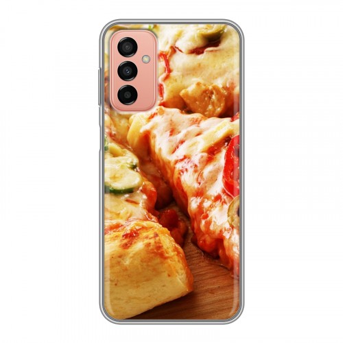 Дизайнерский силиконовый чехол для Samsung Galaxy M23 5G Пицца
