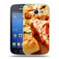 Дизайнерский пластиковый чехол для Samsung Galaxy Trend Lite Пицца
