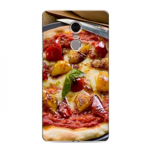 Дизайнерский силиконовый чехол для Xiaomi RedMi Note 4 Пицца
