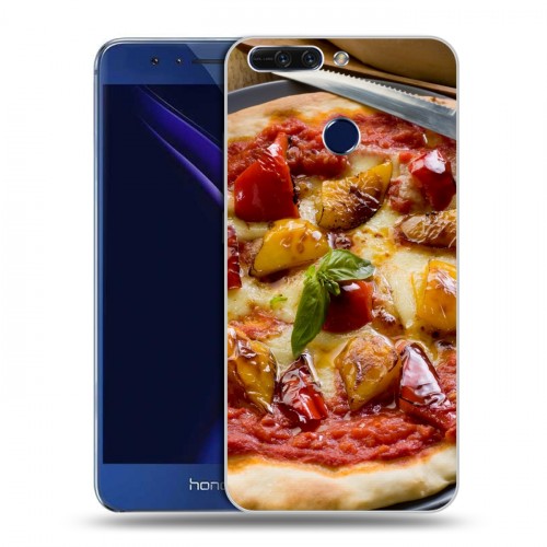 Дизайнерский пластиковый чехол для Huawei Honor 8 Pro Пицца