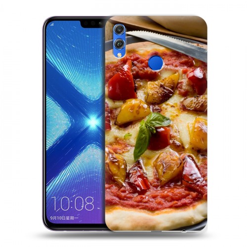 Дизайнерский силиконовый чехол для Huawei Honor 8X Пицца