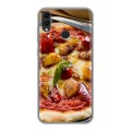 Дизайнерский силиконовый чехол для Huawei Honor 8C Пицца