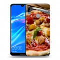 Дизайнерский пластиковый чехол для Huawei Y6 (2019) Пицца
