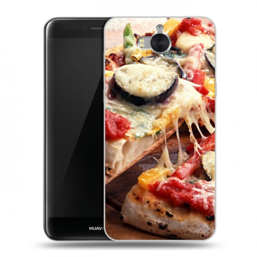 Дизайнерский пластиковый чехол для Huawei Y5 (2017) Пицца