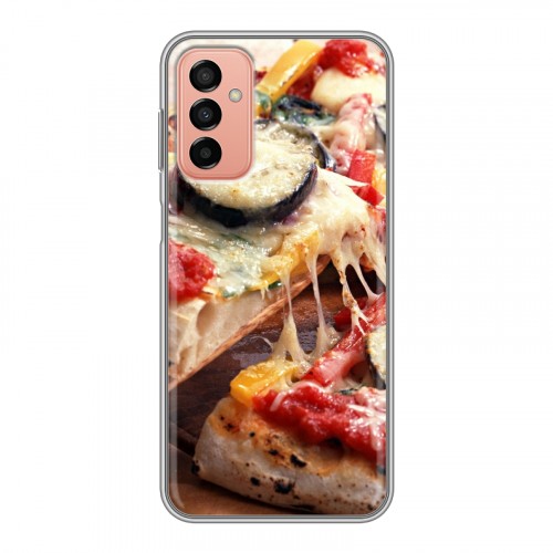 Дизайнерский силиконовый чехол для Samsung Galaxy M23 5G Пицца