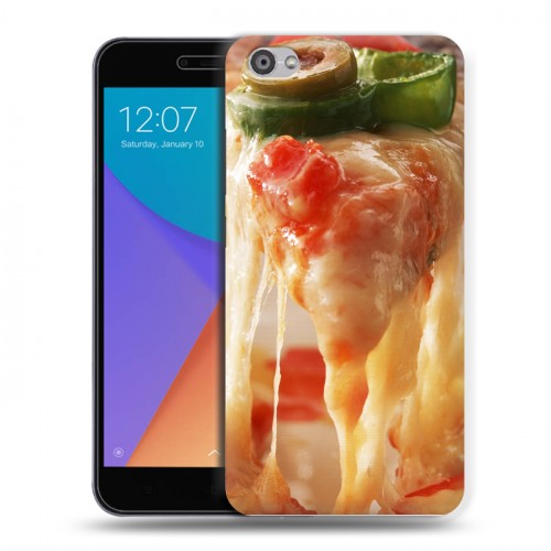 Дизайнерский пластиковый чехол для Xiaomi RedMi Note 5A Пицца