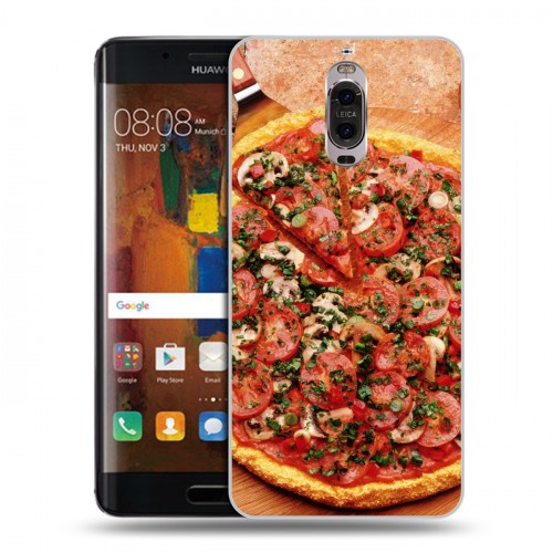 Дизайнерский пластиковый чехол для Huawei Mate 9 Pro Пицца
