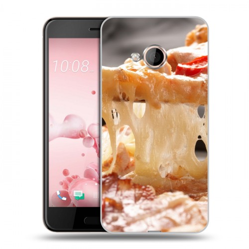Дизайнерский пластиковый чехол для HTC U Play Пицца