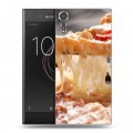 Дизайнерский пластиковый чехол для Sony Xperia XZs Пицца