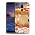 Дизайнерский пластиковый чехол для Nokia 7 Plus Пицца