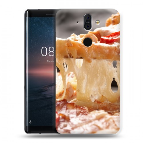 Дизайнерский силиконовый чехол для Nokia 8 Sirocco Пицца