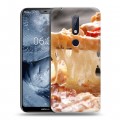 Дизайнерский пластиковый чехол для Nokia 6.1 Plus Пицца