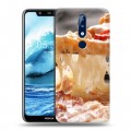 Дизайнерский силиконовый чехол для Nokia 5.1 Plus Пицца