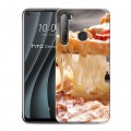 Дизайнерский силиконовый чехол для HTC Desire 20 Pro Пицца