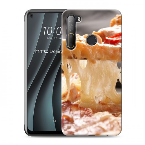 Дизайнерский силиконовый чехол для HTC Desire 20 Pro Пицца
