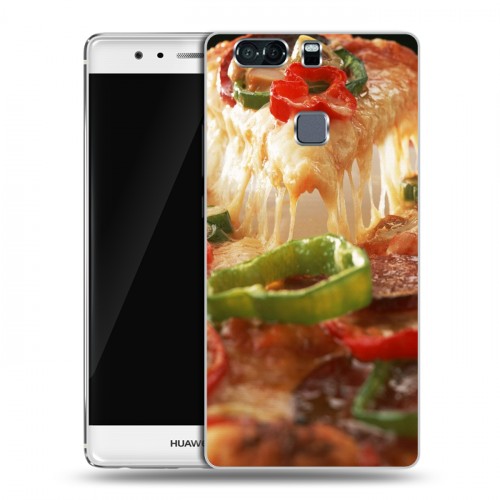 Дизайнерский пластиковый чехол для Huawei P9 Plus Пицца
