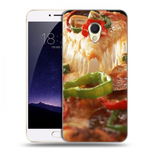 Дизайнерский пластиковый чехол для Meizu MX6 Пицца