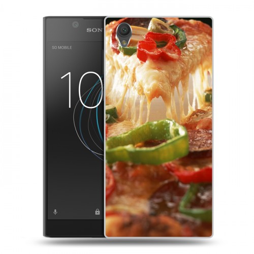 Дизайнерский пластиковый чехол для Sony Xperia L1 Пицца