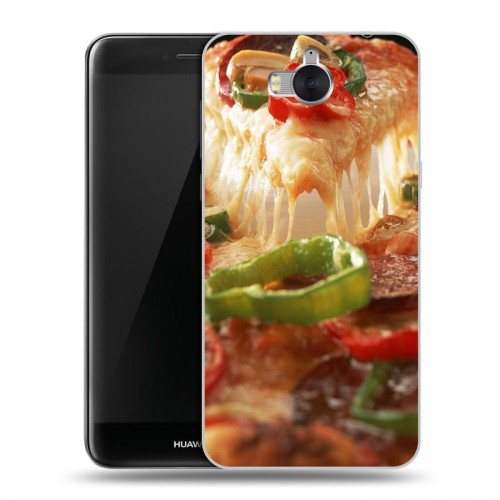 Дизайнерский пластиковый чехол для Huawei Y5 (2017) Пицца