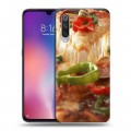 Дизайнерский силиконовый с усиленными углами чехол для Xiaomi Mi9 Пицца