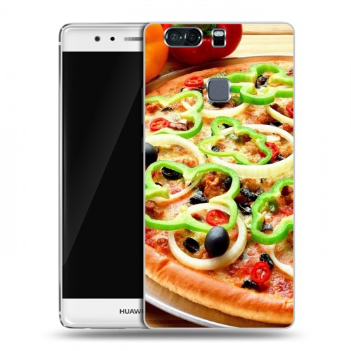 Дизайнерский пластиковый чехол для Huawei P9 Plus Пицца