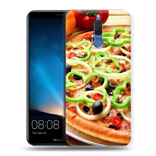 Дизайнерский силиконовый чехол для Huawei Nova 2i Пицца