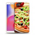 Дизайнерский пластиковый чехол для Xiaomi RedMi 6A Пицца