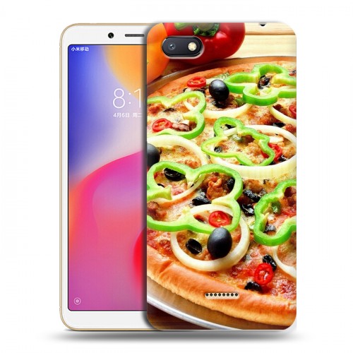 Дизайнерский пластиковый чехол для Xiaomi RedMi 6A Пицца