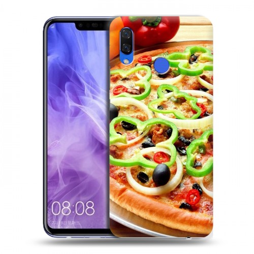 Дизайнерский пластиковый чехол для Huawei Nova 3i Пицца