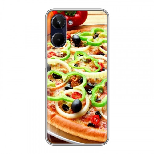 Дизайнерский силиконовый чехол для Realme 10 4G Пицца