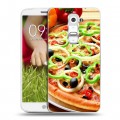 Дизайнерский пластиковый чехол для LG Optimus G2 mini Пицца