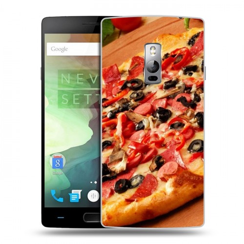 Дизайнерский пластиковый чехол для OnePlus 2 Пицца