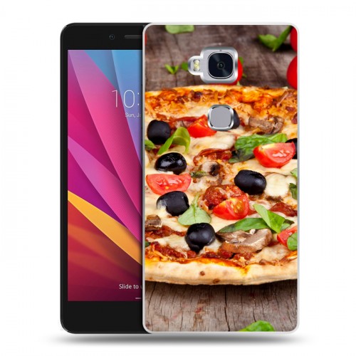 Дизайнерский силиконовый чехол для Huawei Honor 5X Пицца