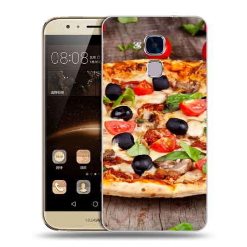 Дизайнерский пластиковый чехол для Huawei Honor 5C Пицца