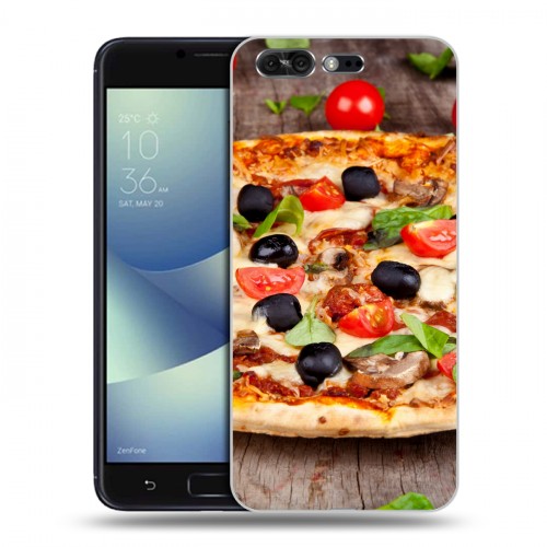 Дизайнерский силиконовый чехол для ASUS ZenFone 4 Pro Пицца