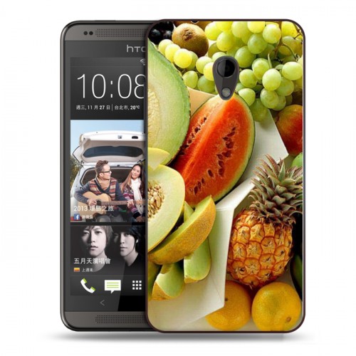 Дизайнерский пластиковый чехол для HTC Desire 700 Фрукты