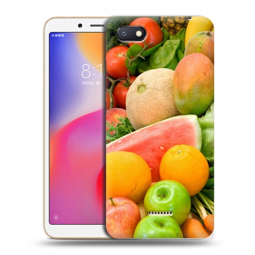 Дизайнерский пластиковый чехол для Xiaomi RedMi 6A Фрукты