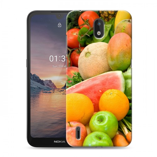 Дизайнерский силиконовый чехол для Nokia 1.3 Фрукты