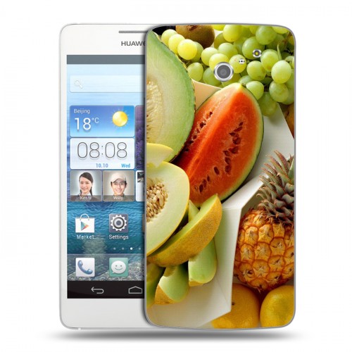 Дизайнерский пластиковый чехол для Huawei Ascend D2 Фрукты