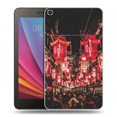 Дизайнерский силиконовый чехол для Huawei MediaPad T1 7.0 Китайский Новый Год